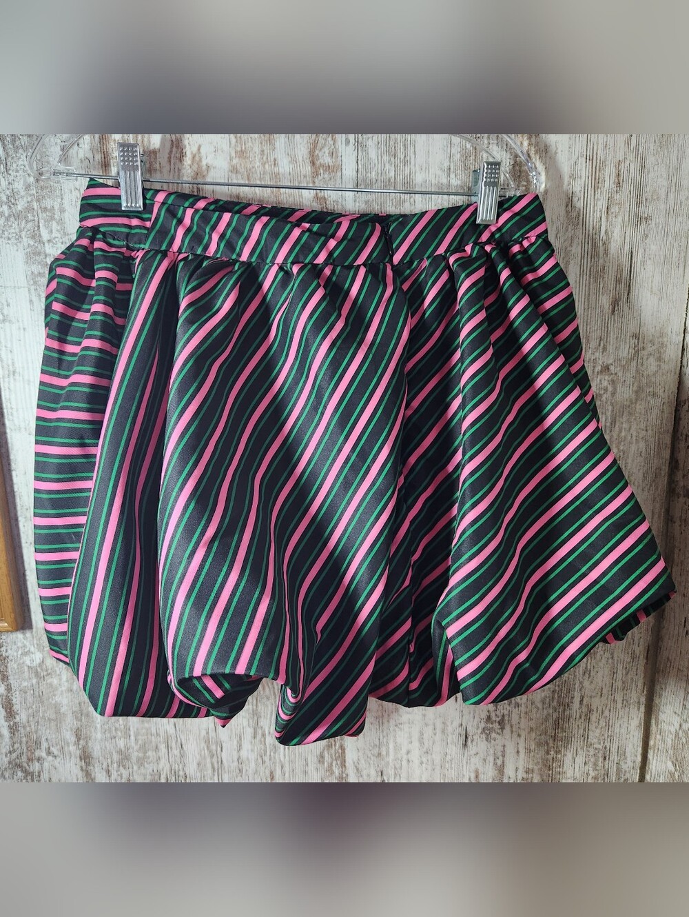 Wicked Movie by Paul Tazewell Striped Bubble Skirt Women's AKA Sorority Vibes - Picture 3 of 6